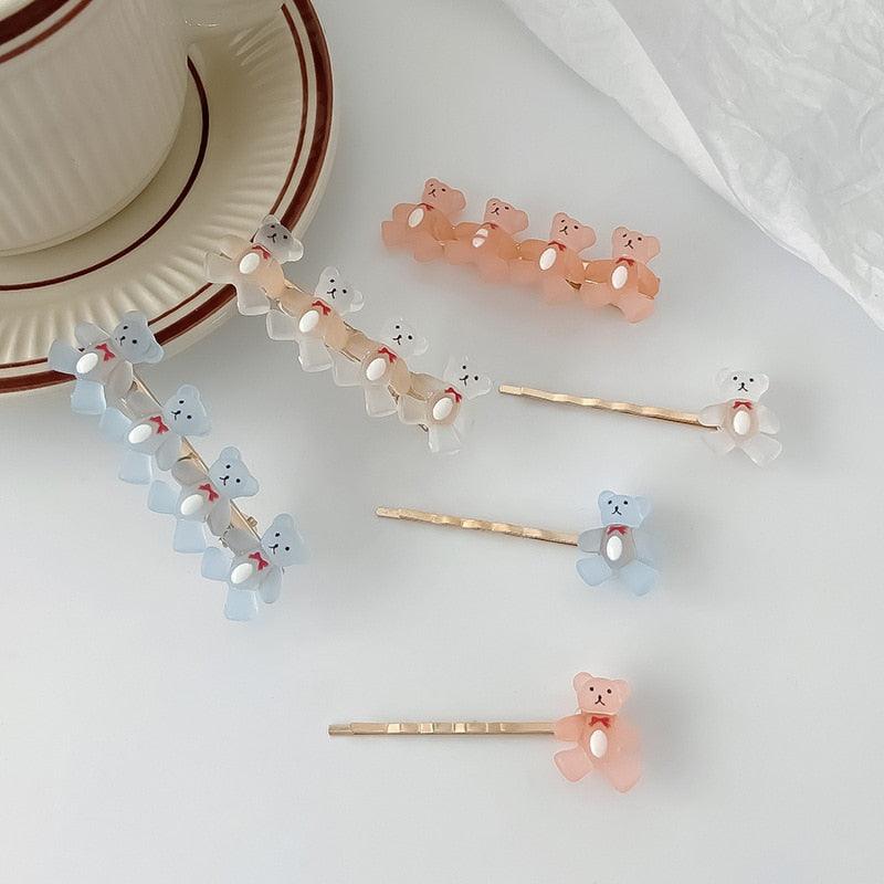 Bear Jelly Hairpins 2-Pack