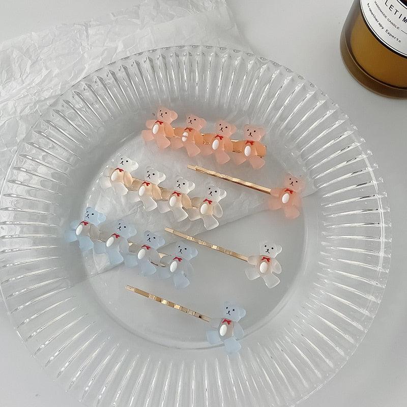 Bear Jelly Hairpins 2-Pack