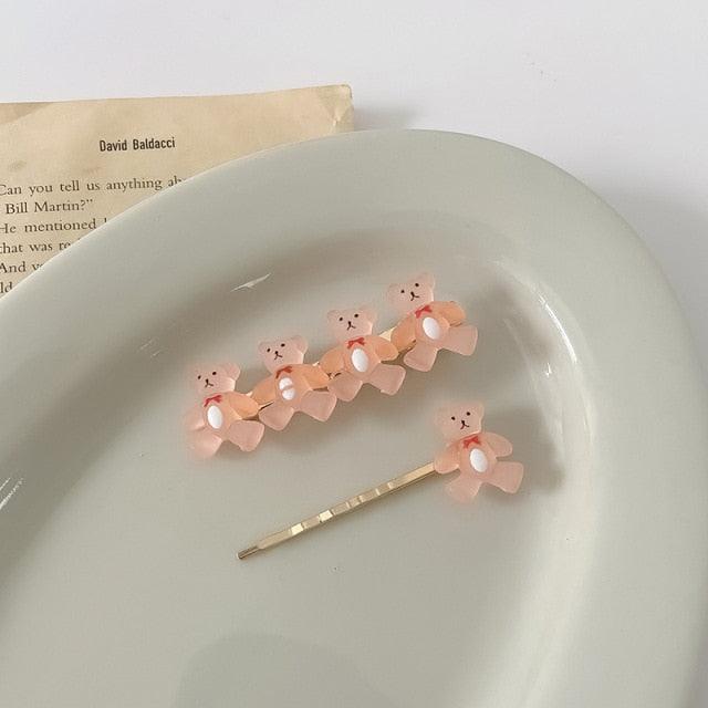 Bear Jelly Hairpins 2-Pack