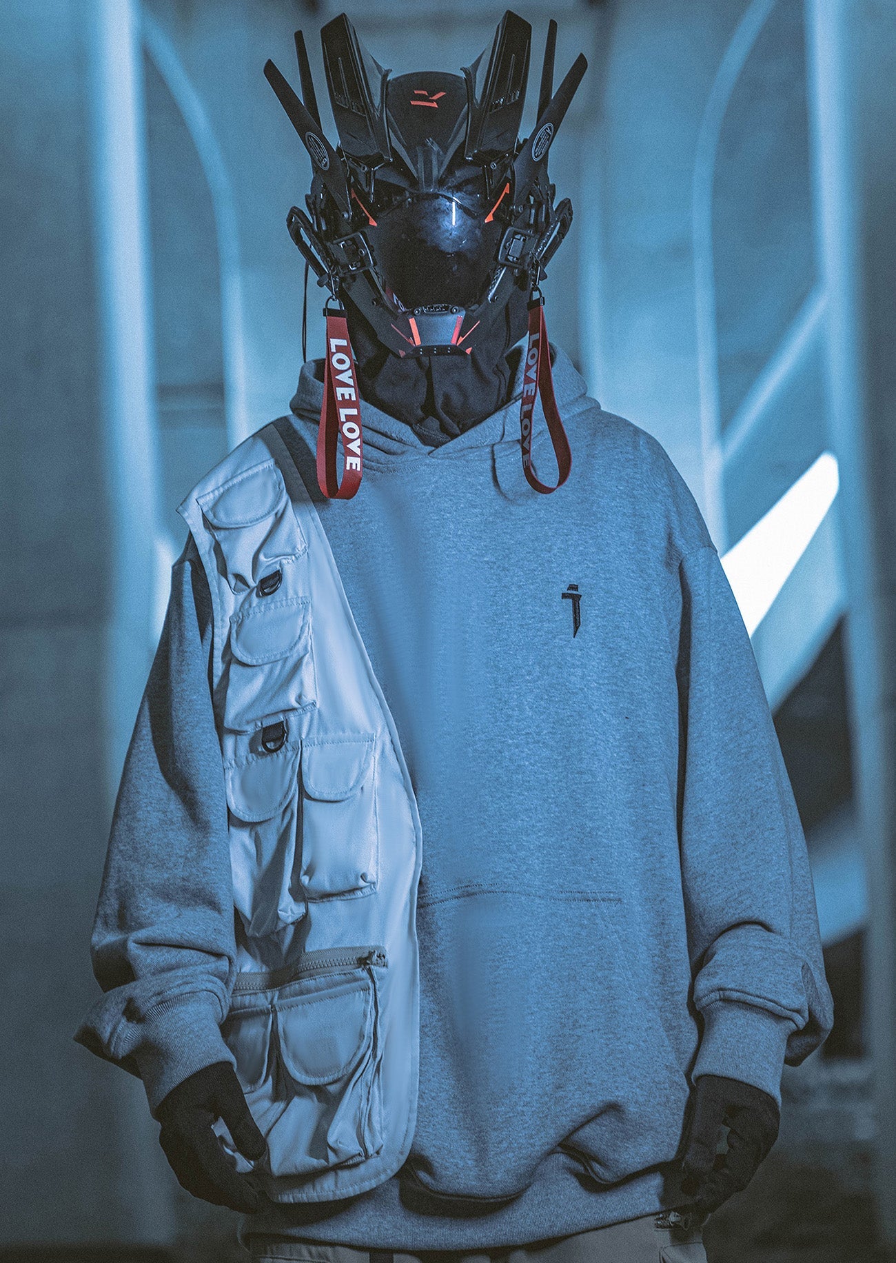 Sudadera con capucha esencial HiH27 I-Tech