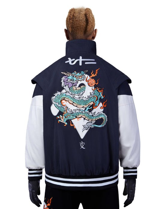 YEJ5 Resting Dragon Embroidery Jacket