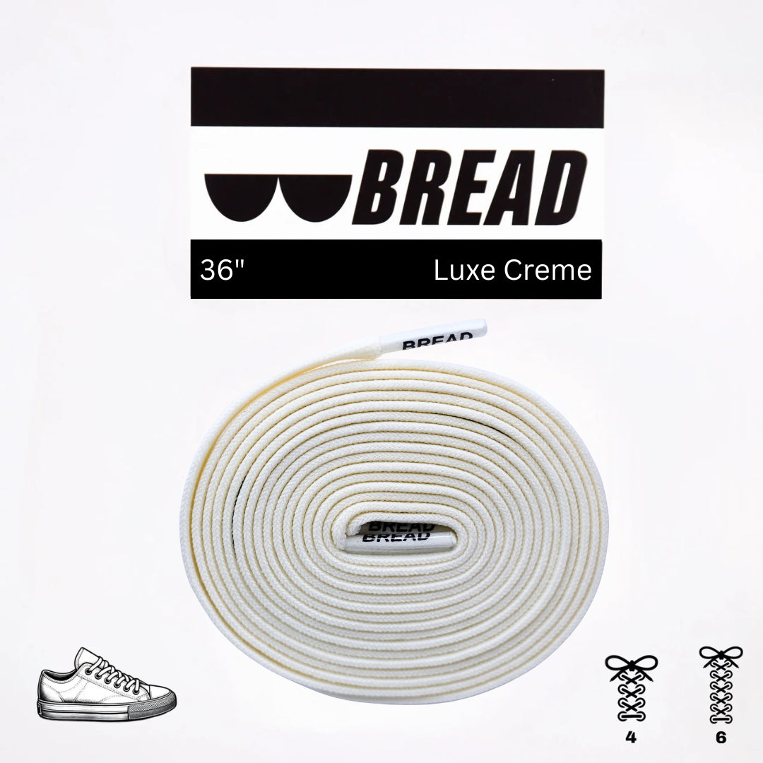 Luxe Creme Bread Laces