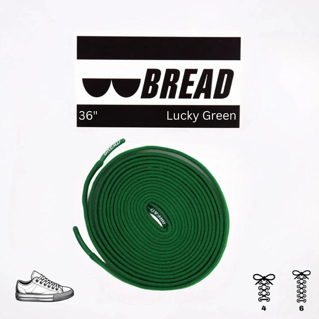 Lucky Green Bread Laces