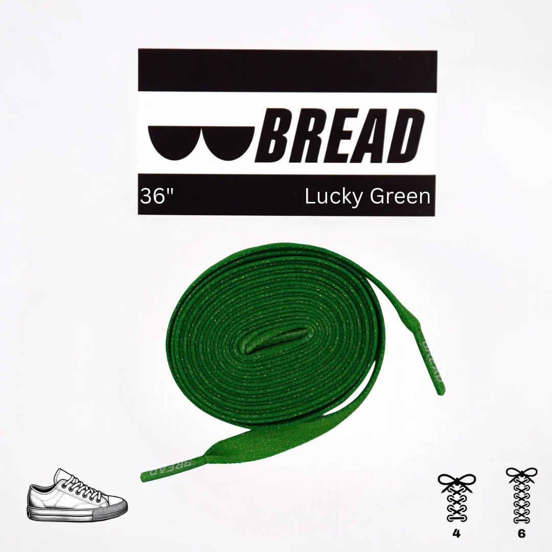 Lucky Green Bread Laces