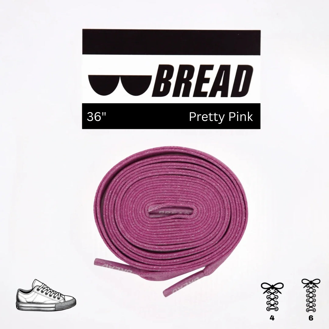 Pretty Pink Bread Laces