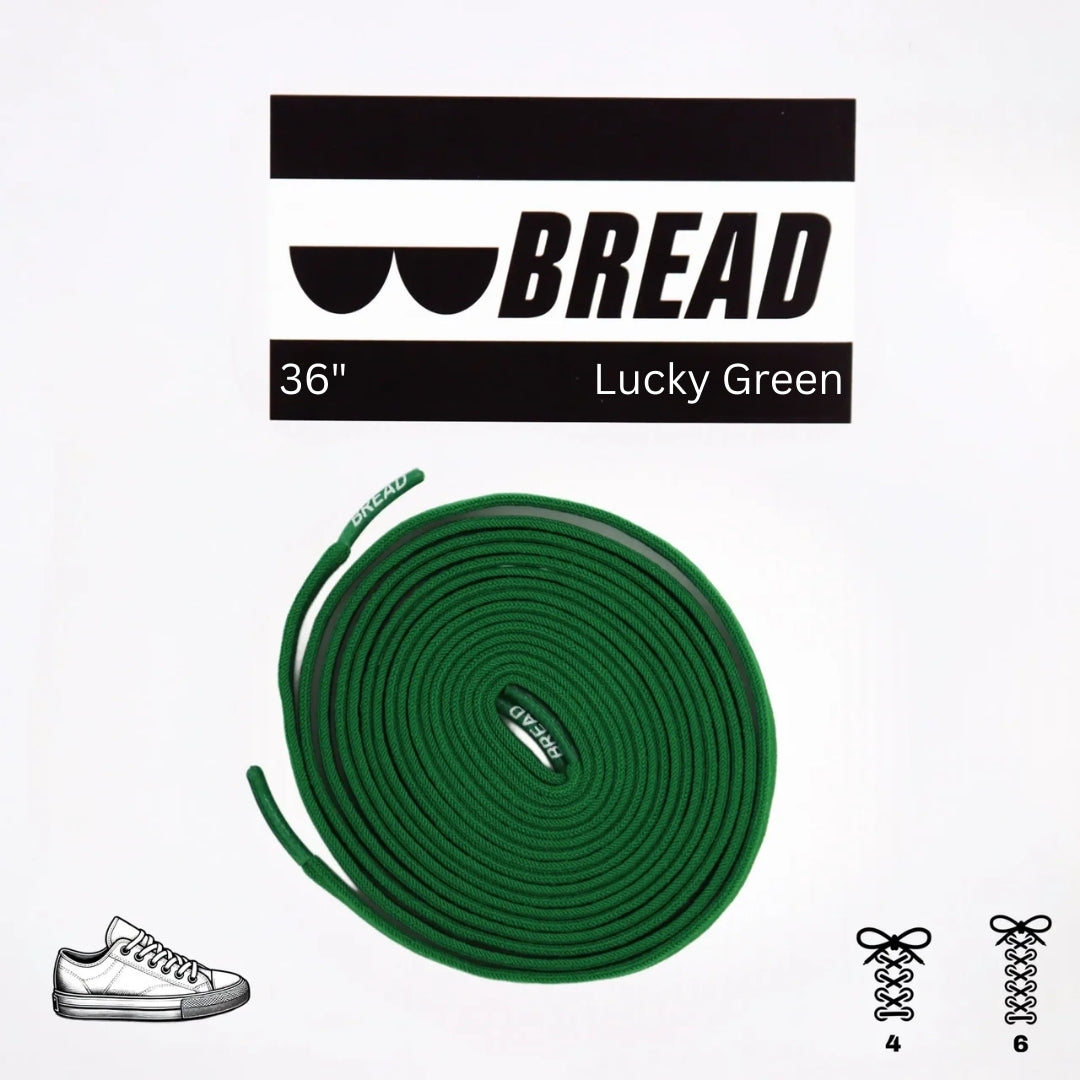 Lucky Green Bread Laces