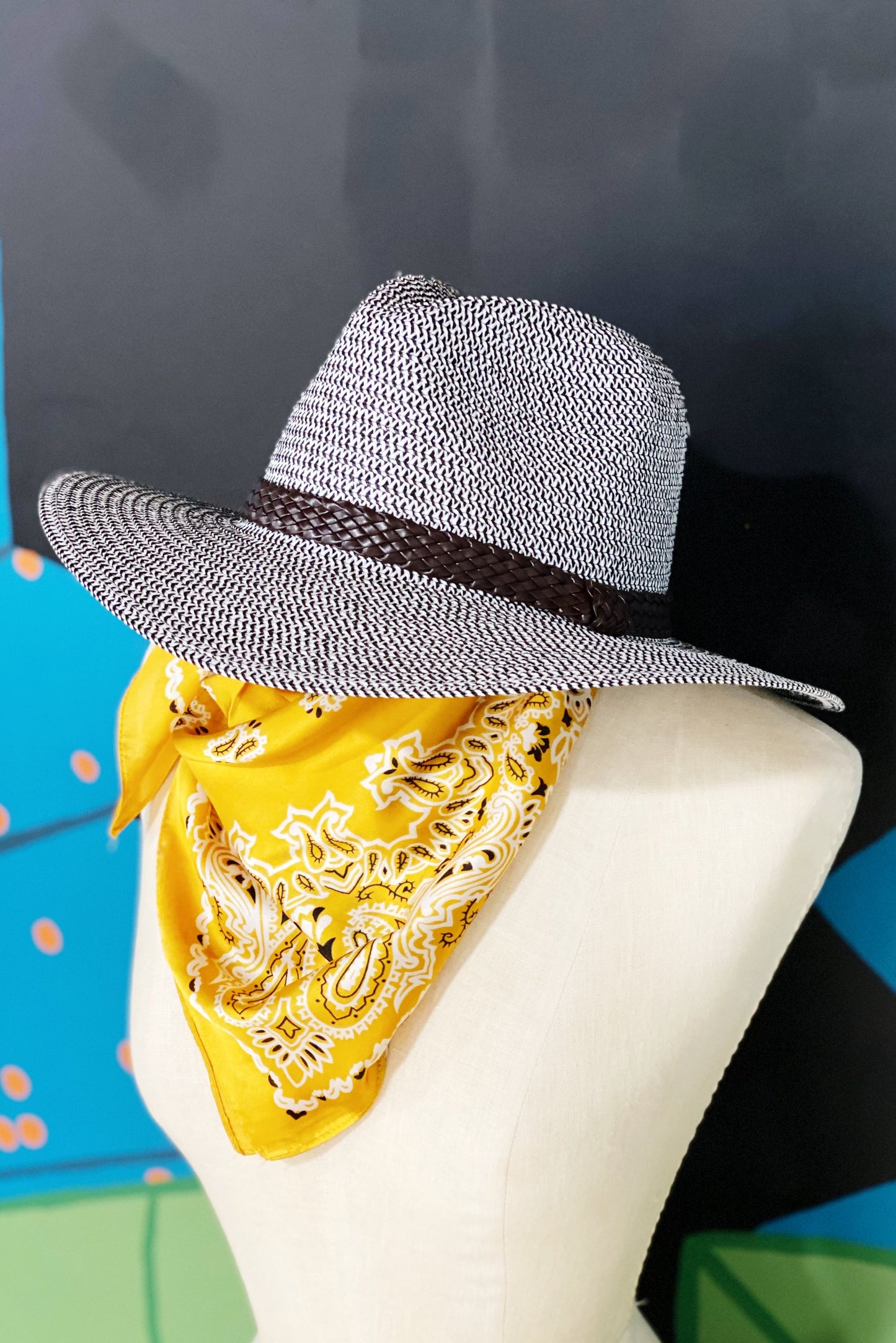 Braided Panama Fedora