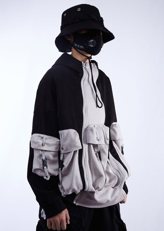 YEH1 Patchwork Functional Hoodie