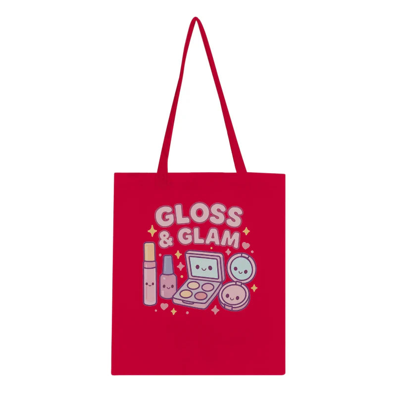 Kawaii "Gloss & Glam" Tote Bag