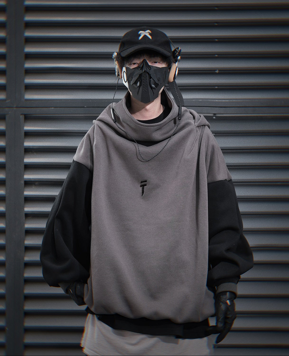 Grey T-Tech Hoodie