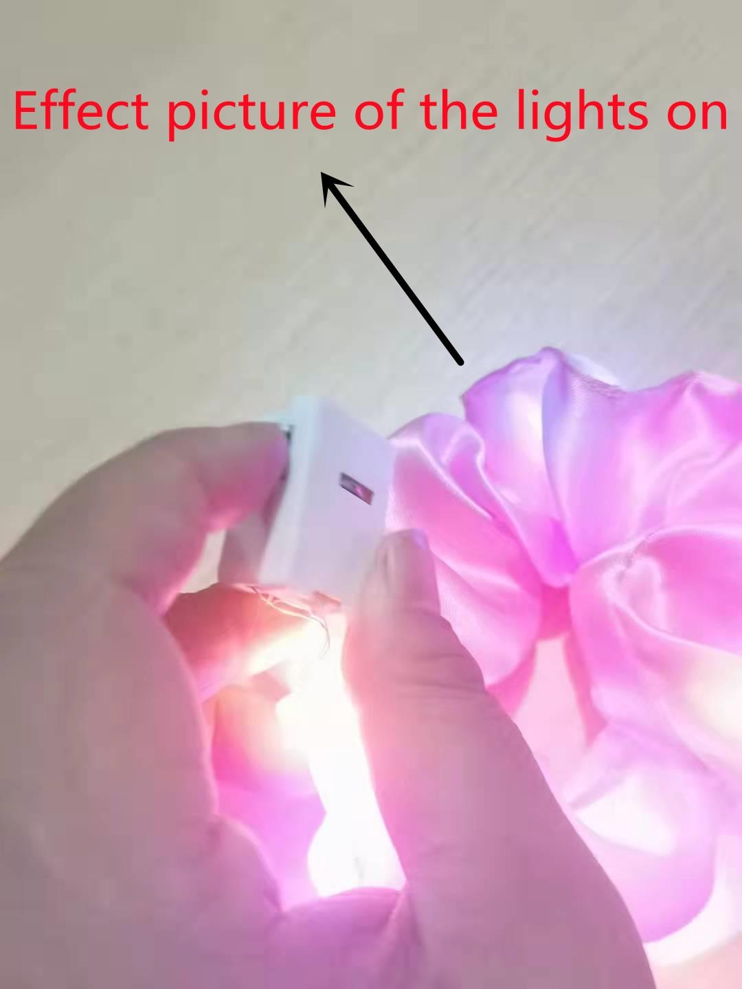 LED Glow Scrunchies (3-Pack)