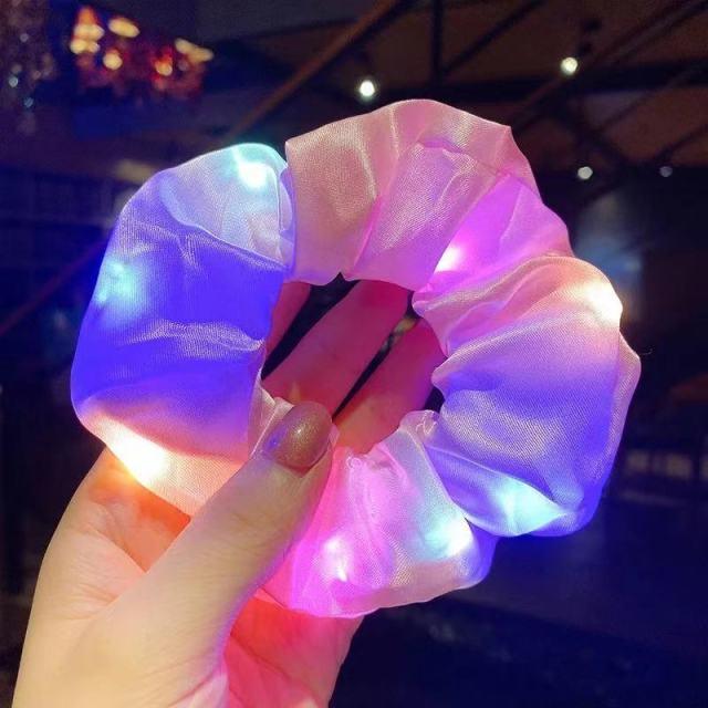 LED Glow Scrunchies (3-Pack)