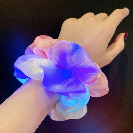 LED Glow Scrunchies (3-Pack)