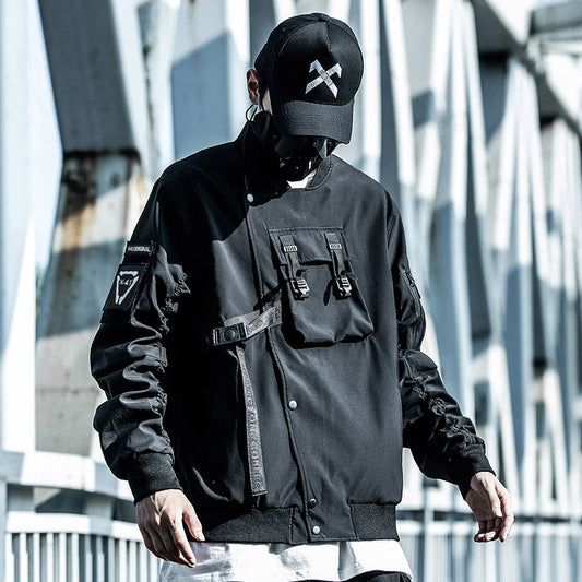 DuskJ6 Scar Slash Bomber Jacket