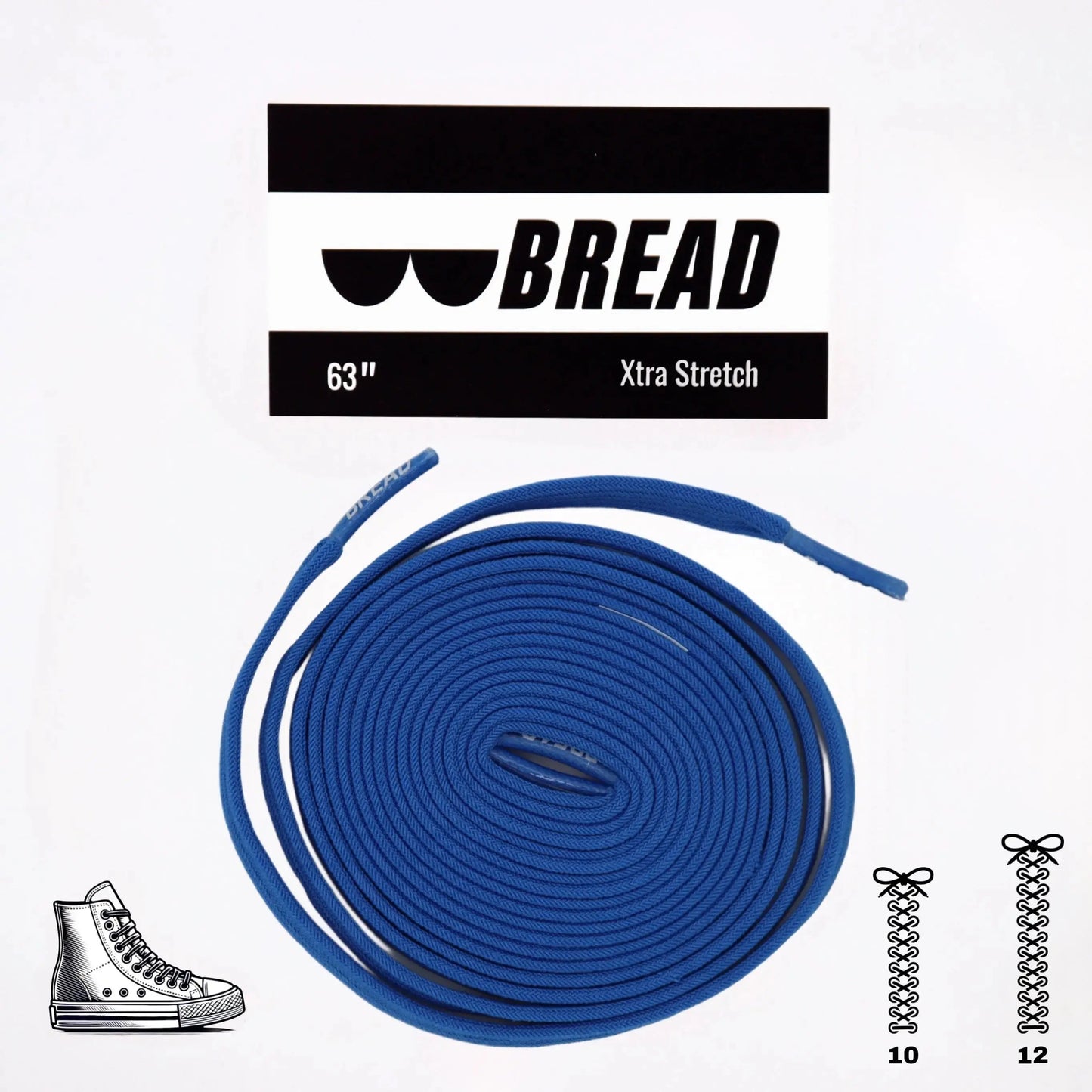 Sonic Blue Bread Laces
