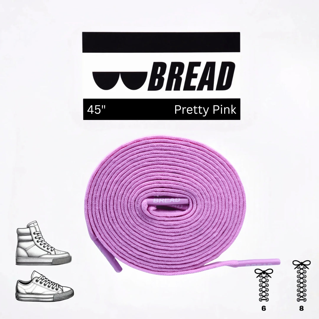 Pretty Pink Bread Laces