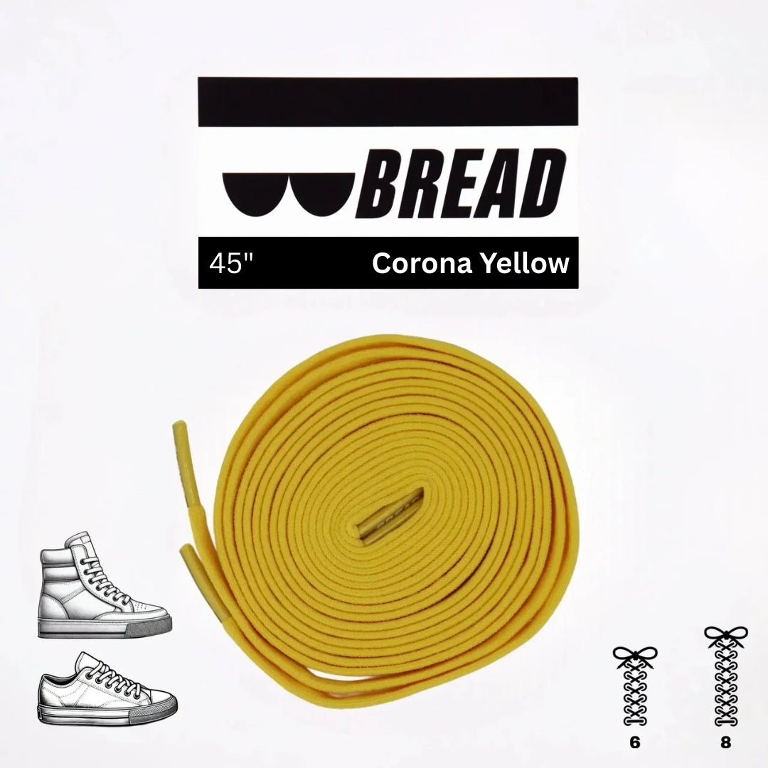 Corona Yellow Bread Laces