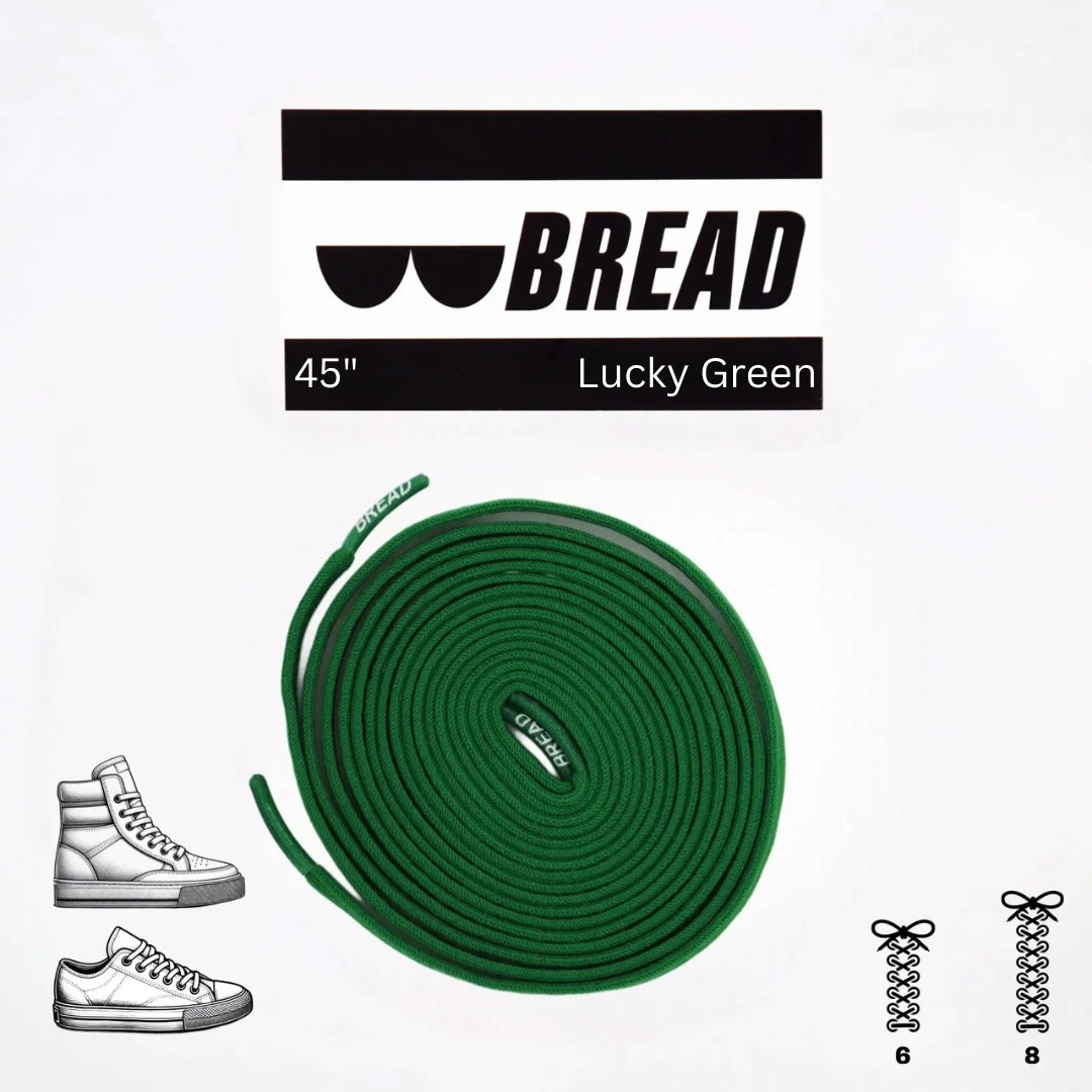 Lucky Green Bread Laces