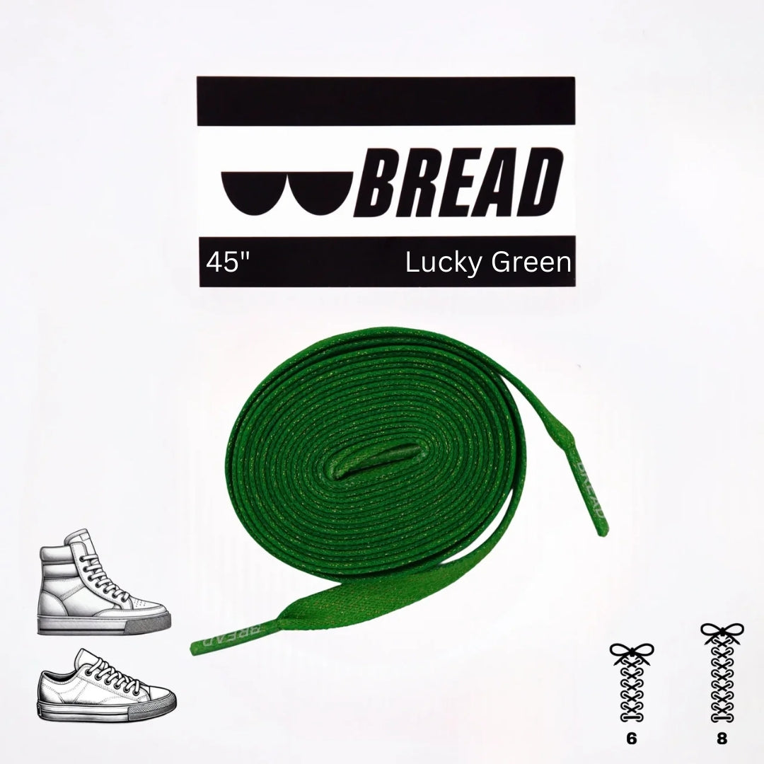 Lucky Green Bread Laces