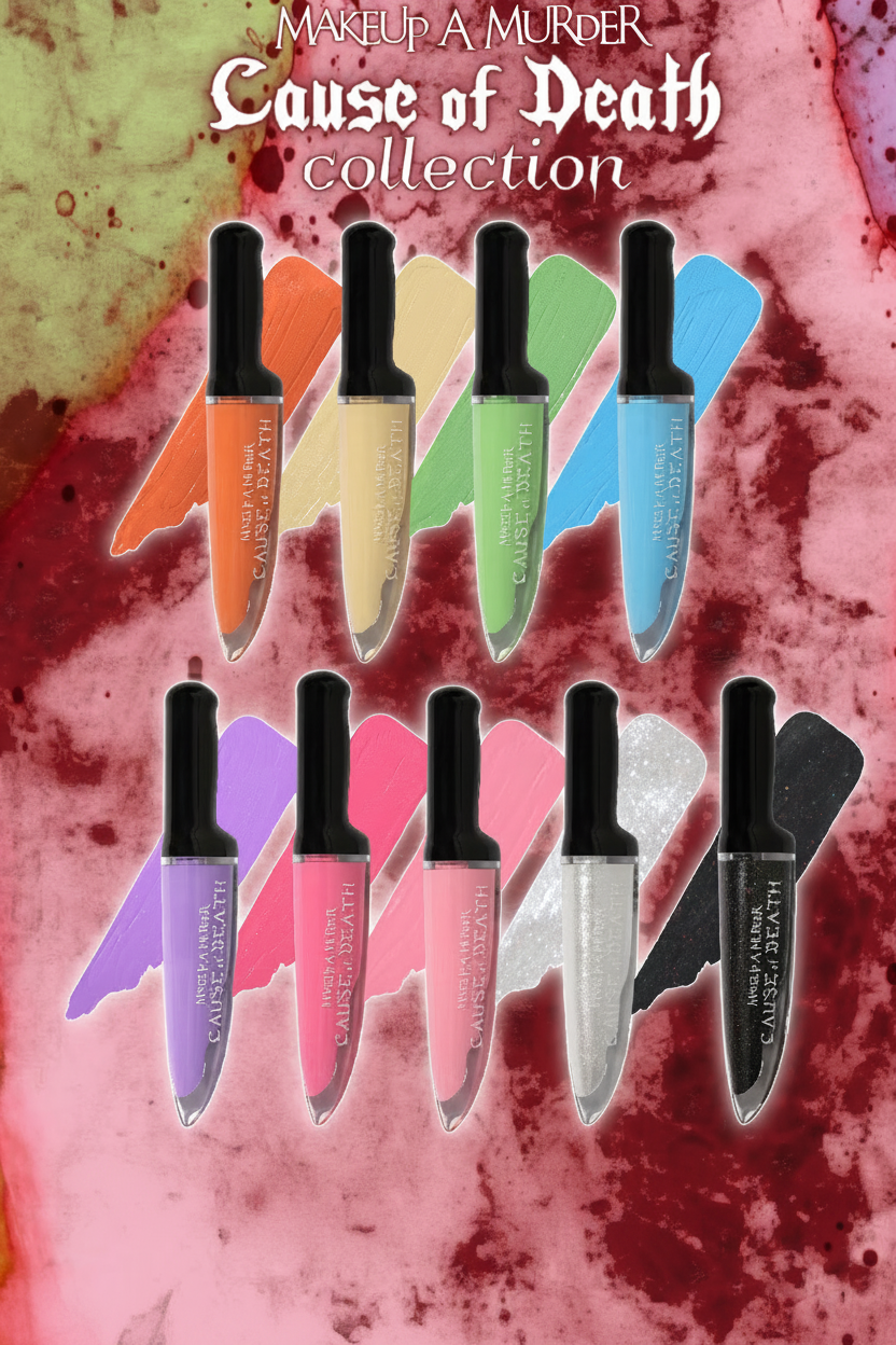 Cause of Death Pastel Liquid Makeup a Murder Eyeshadow Collection