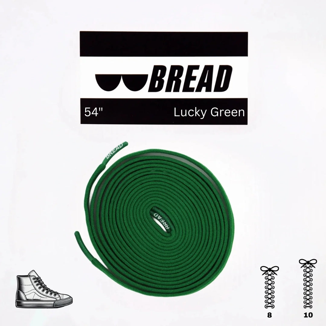 Lucky Green Bread Laces