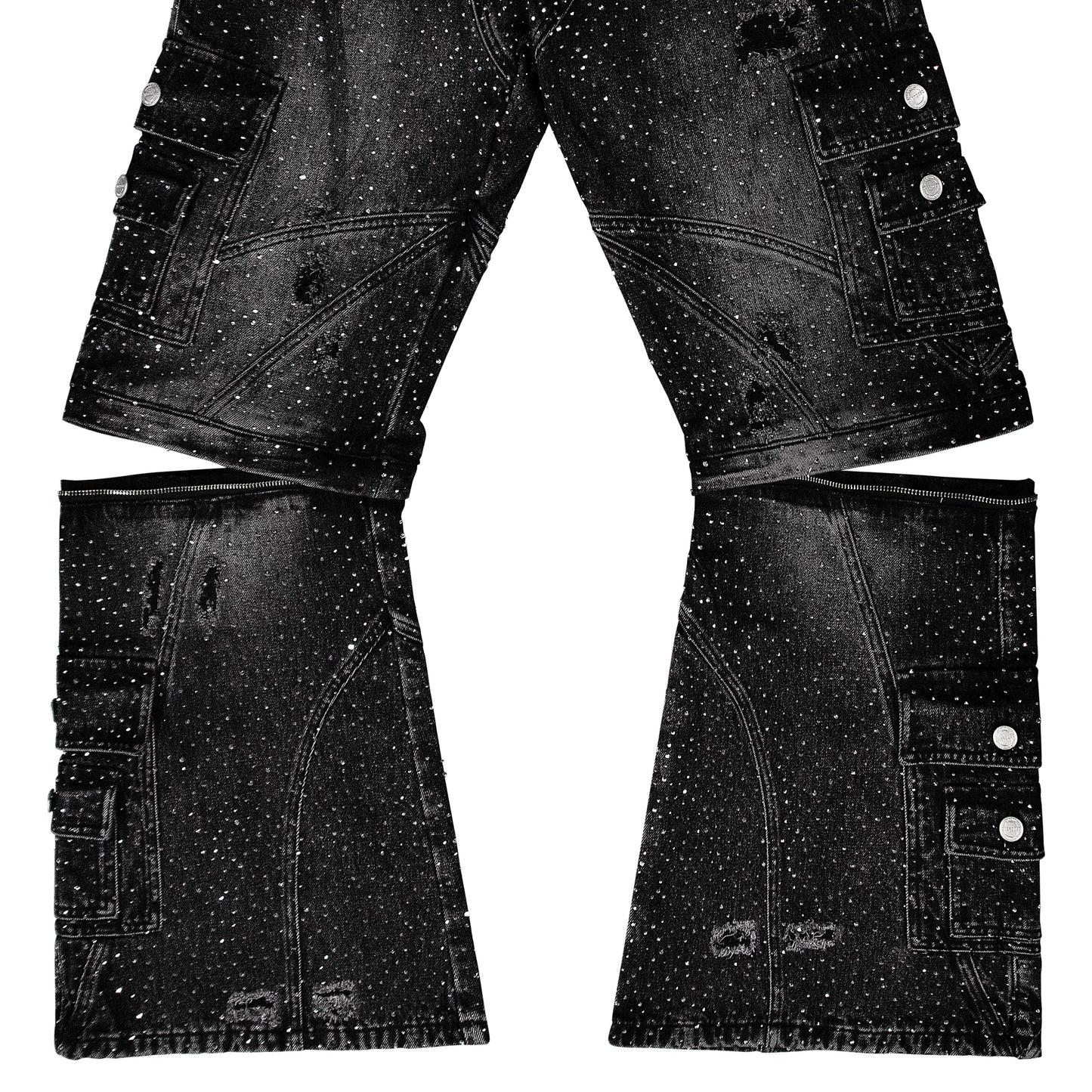 "DRKCRYSTL" TRNSFRMR DENIM