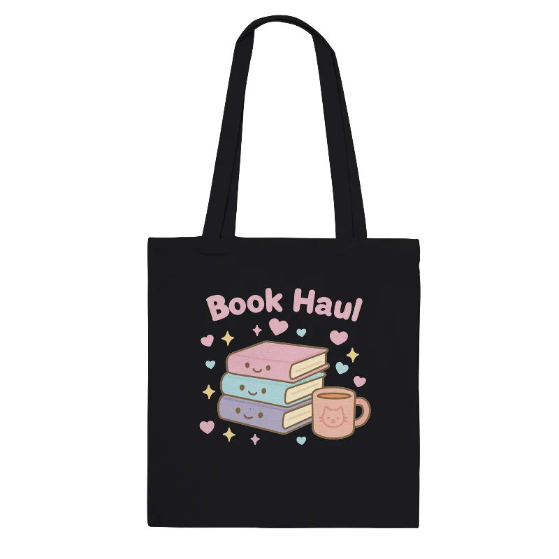 Kawaii Book Haul Tote Bag