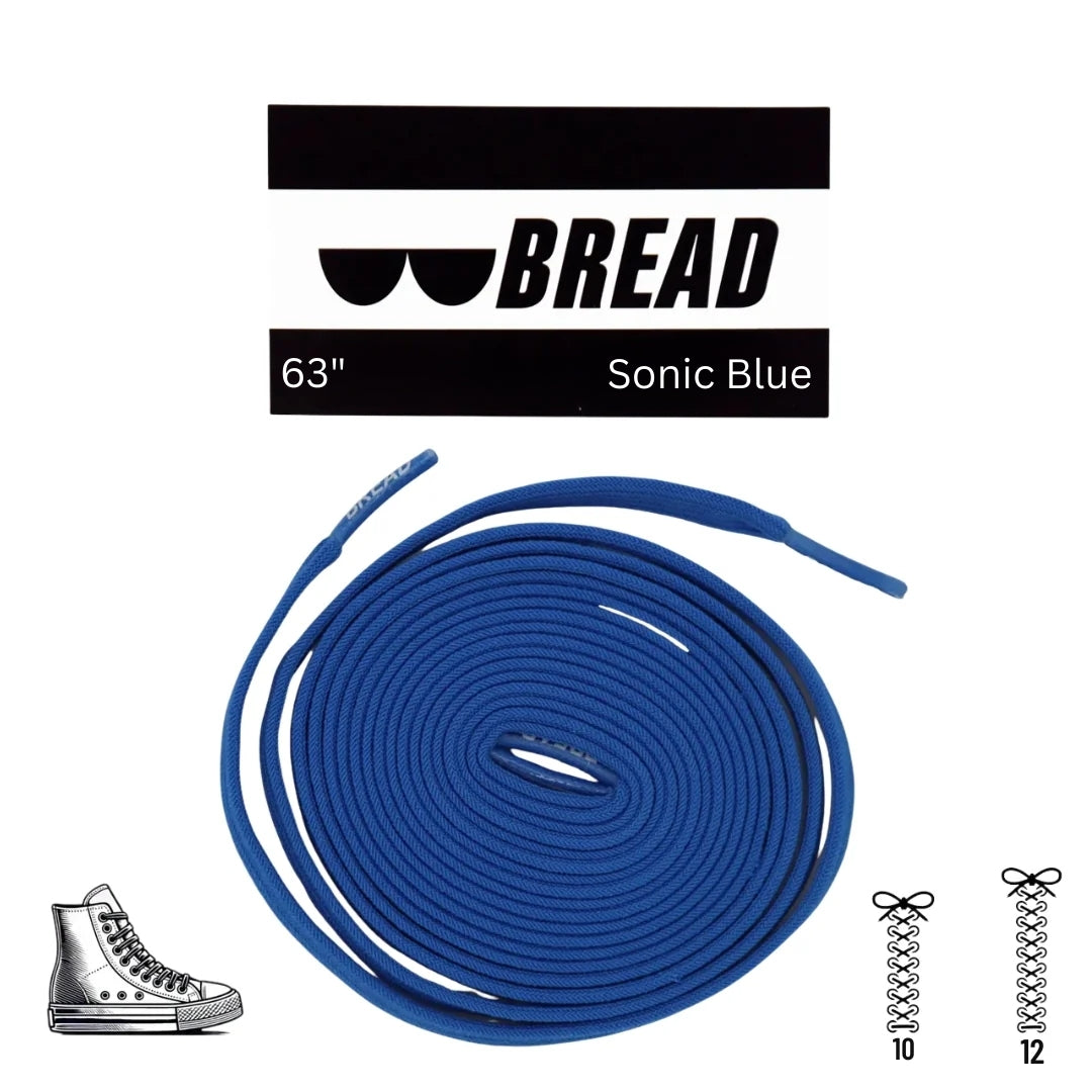 Sonic Blue Bread Laces