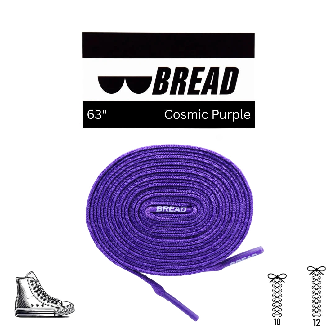 Cosmic Purple Bread Laces
