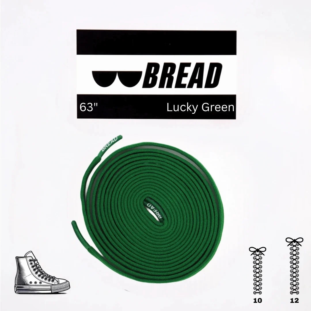 Lucky Green Bread Laces