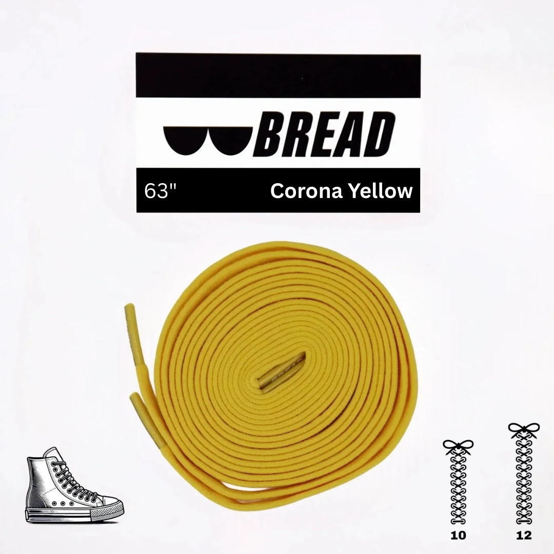 Corona Yellow Bread Laces