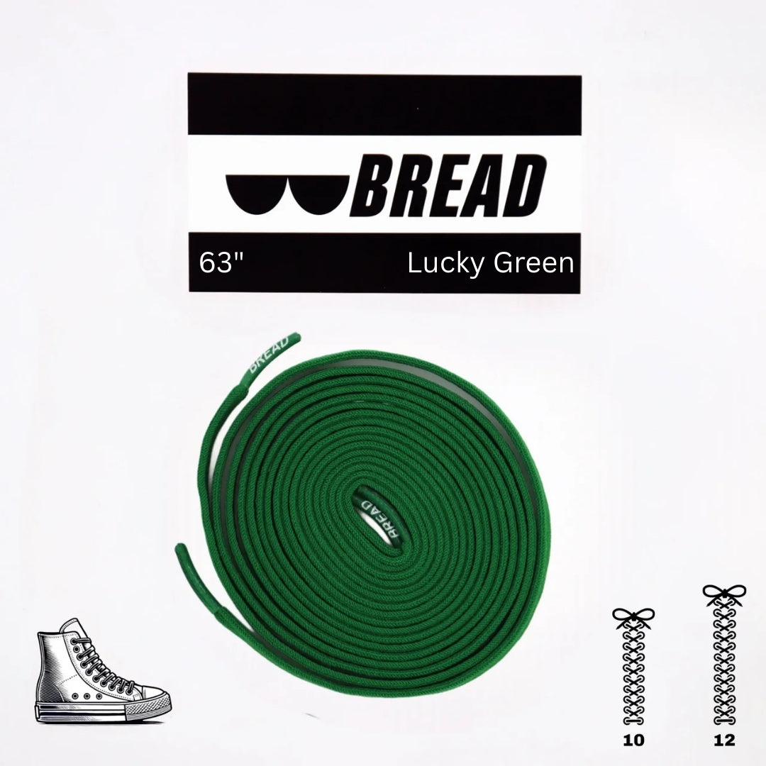 Lucky Green Bread Laces