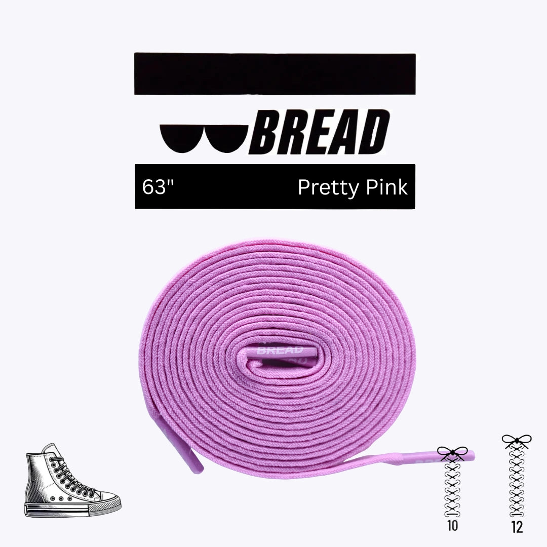 Pretty Pink Bread Laces