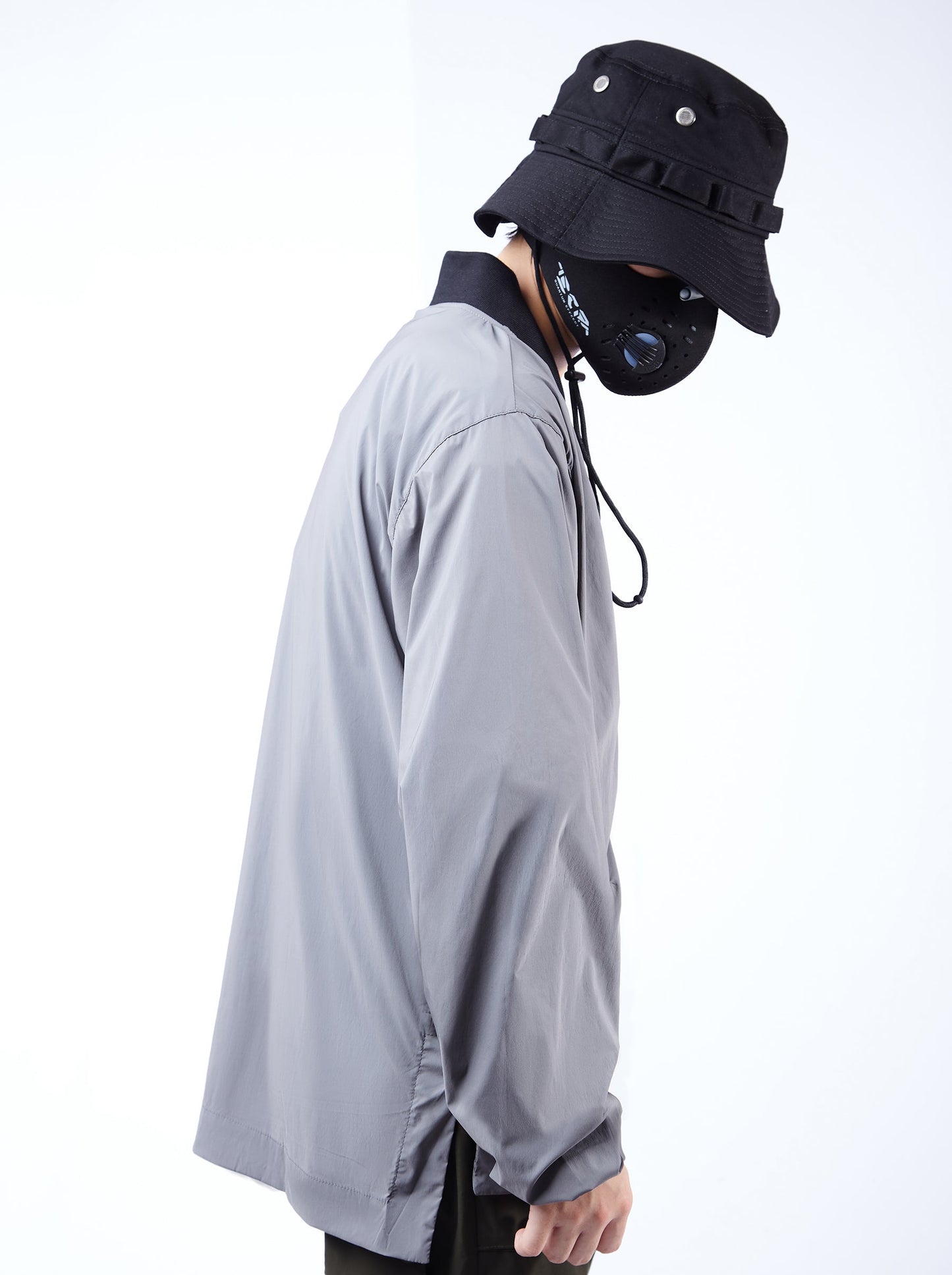 APT2809 Grey Kimono Shirt