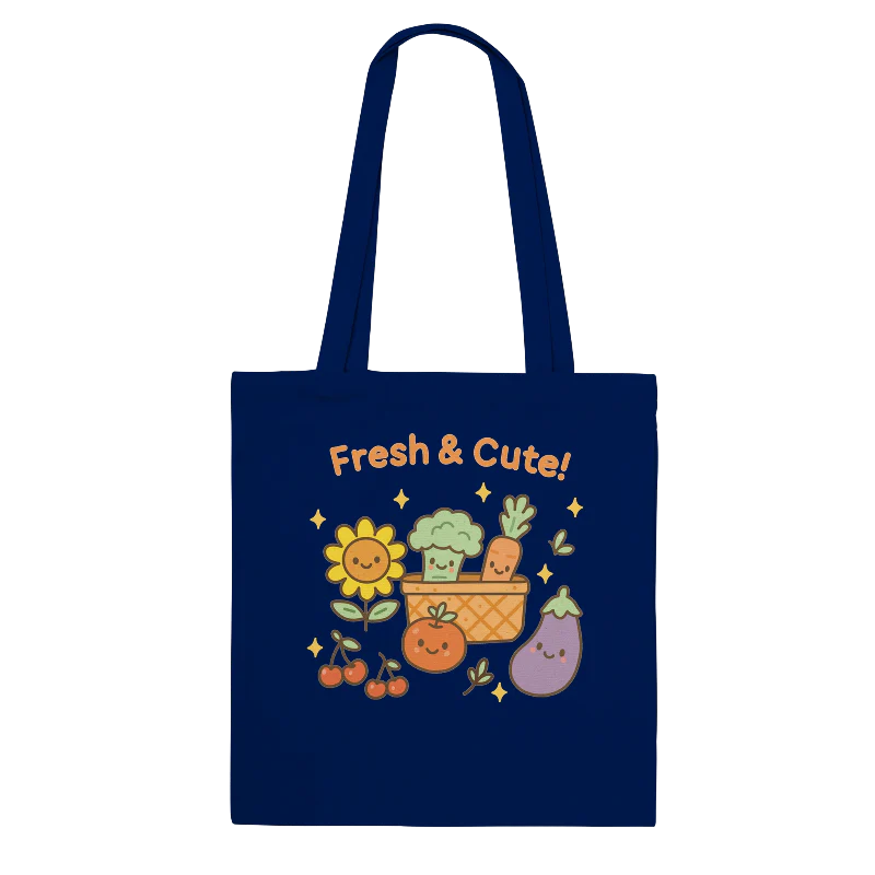 Kawaii Farmer's Market Tote Bag