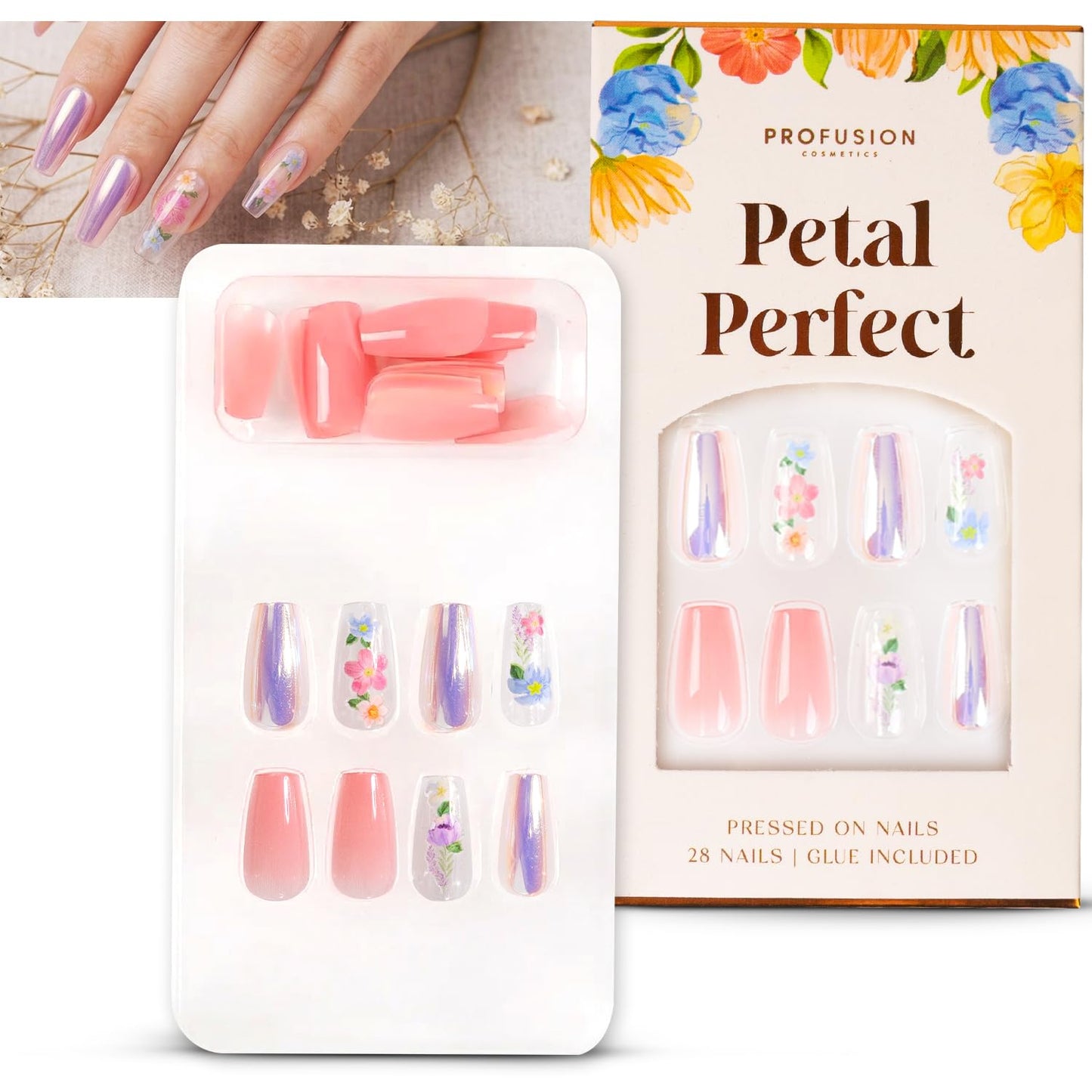 Petal Perfect | Press On Nail Set 28ct