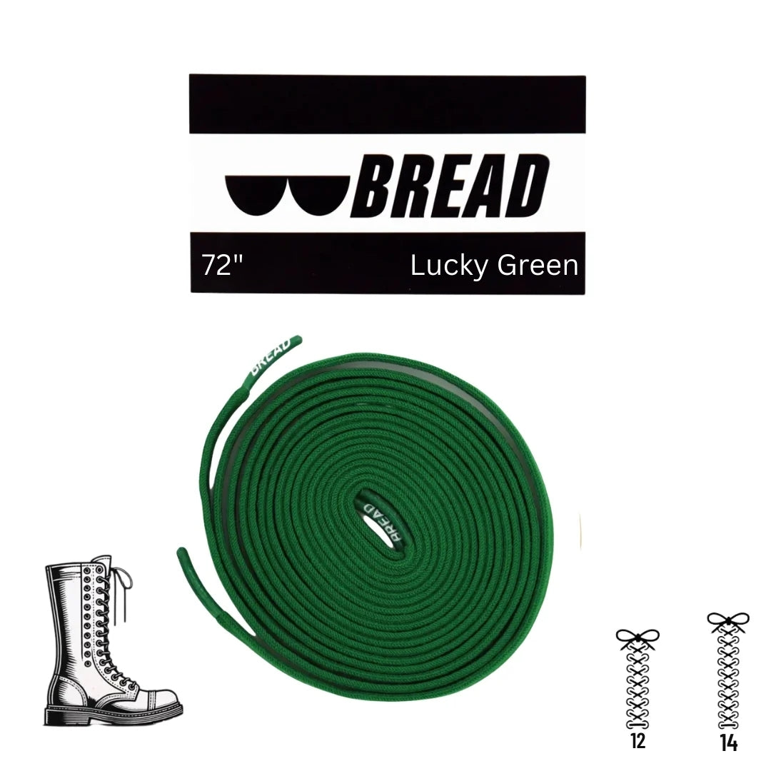Lucky Green Bread Laces