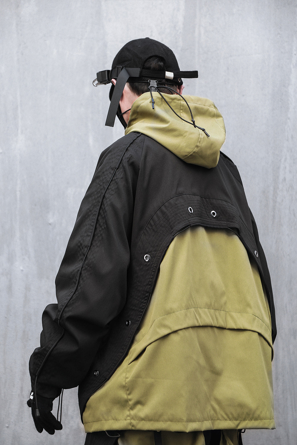 HiJ14 Black Industrial Climber Jacket