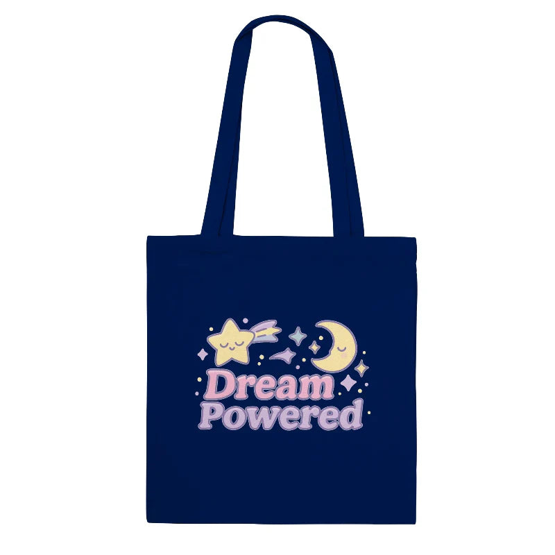 Kawaii "Dream Powered" Slumber Party Tote Bag