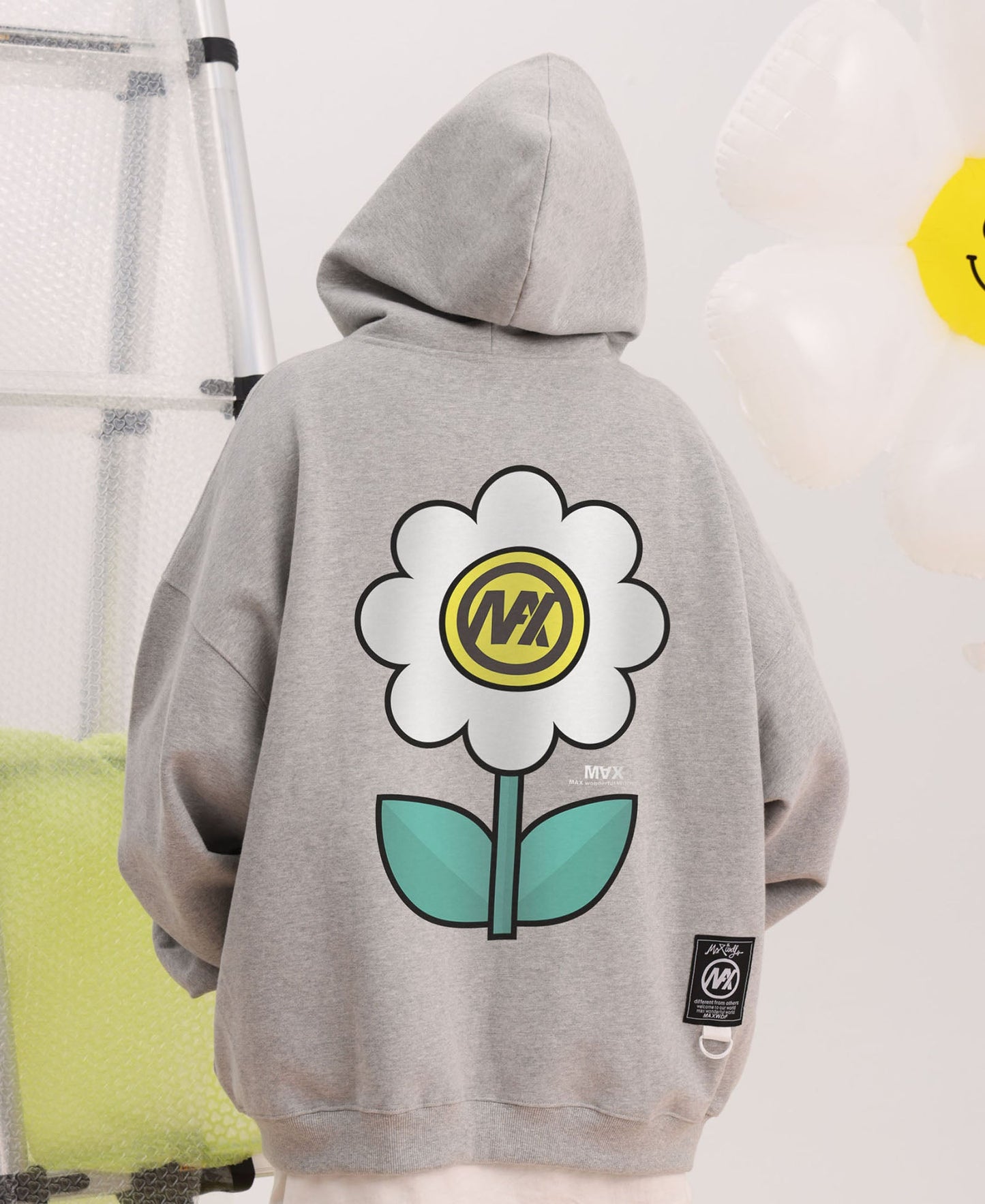 Sudadera con capucha Daisy