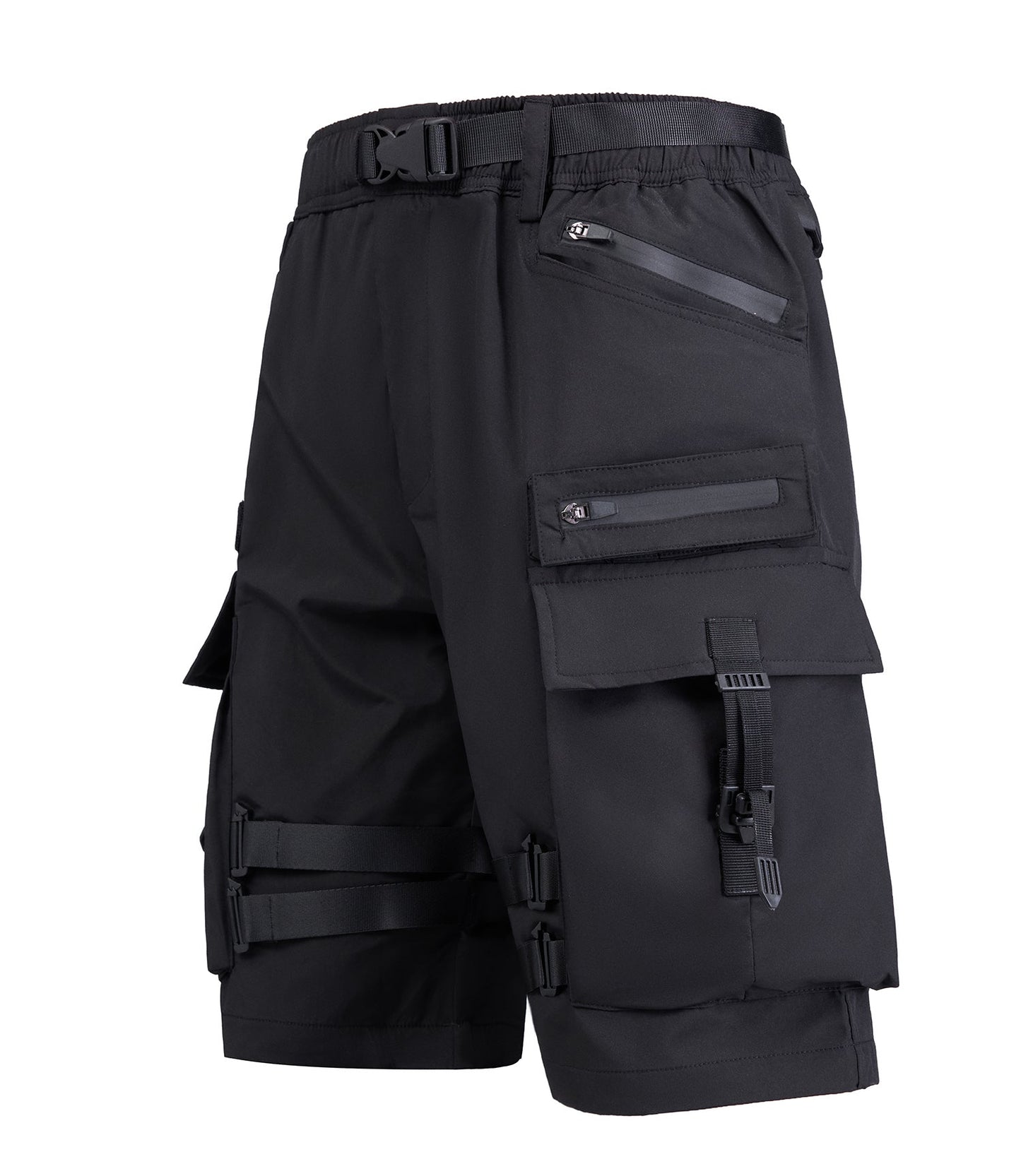 IBS429 Paratrooper Matte Black Shorts