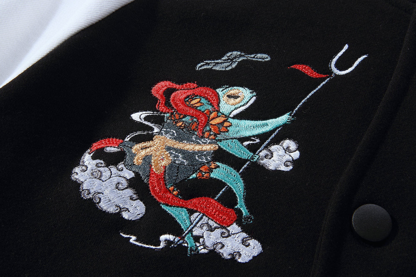 KH3002 Frog Embroidery Jacket