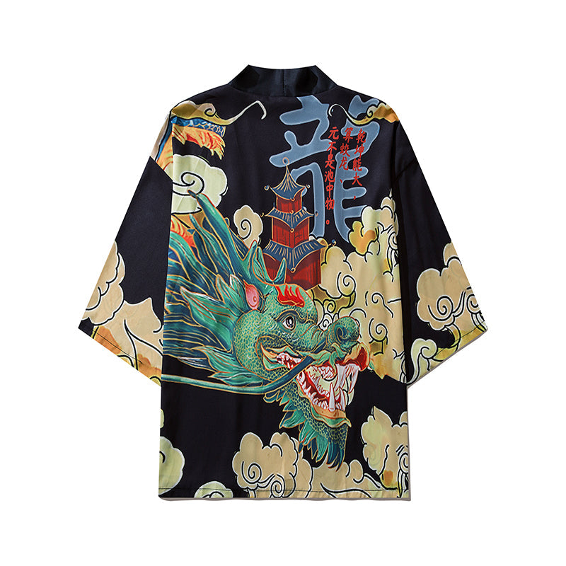 YC6320 Kimono de dragón joven 