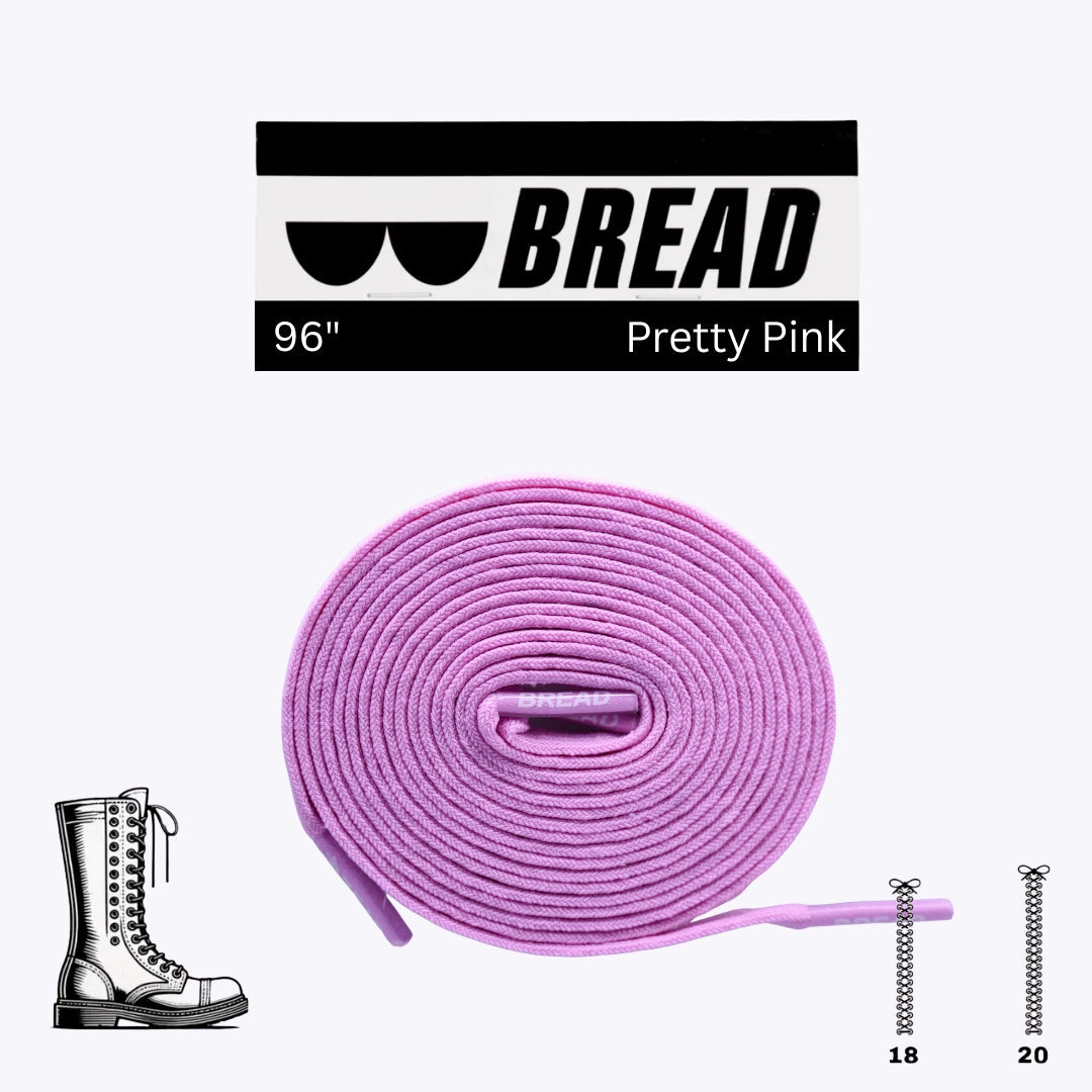 Pretty Pink Bread Laces