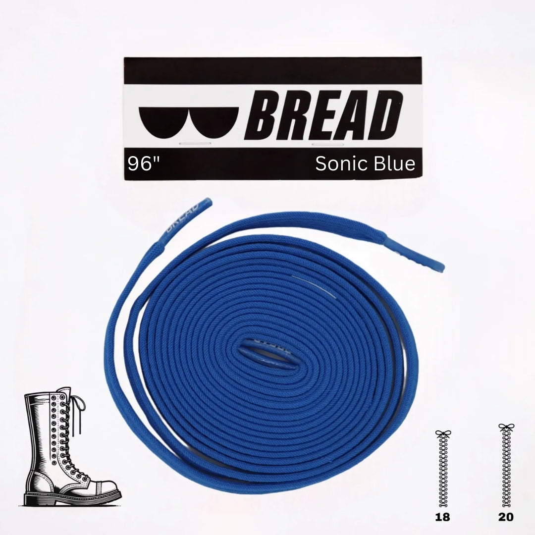 Sonic Blue Bread Laces