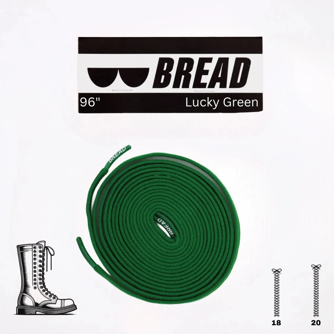 Lucky Green Bread Laces