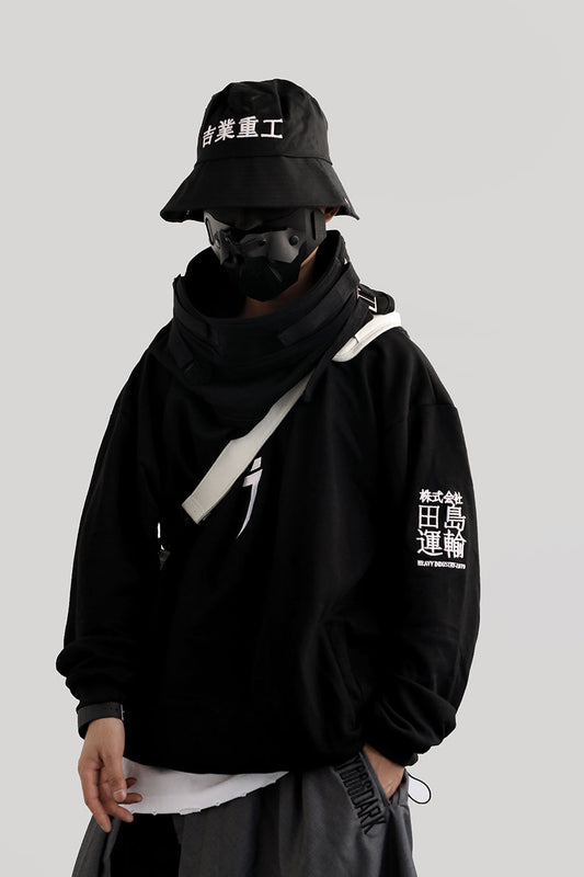 HiH6 Black I-Tech Hoodie