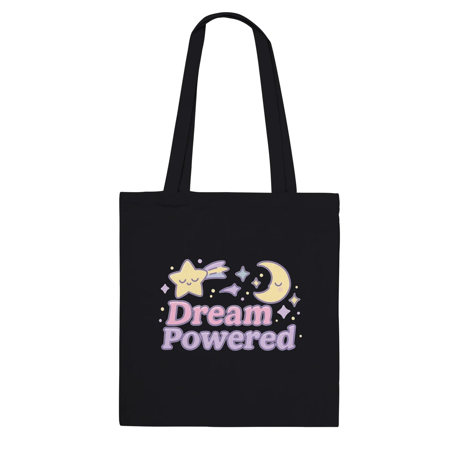 Kawaii "Dream Powered" Slumber Party Tote Bag