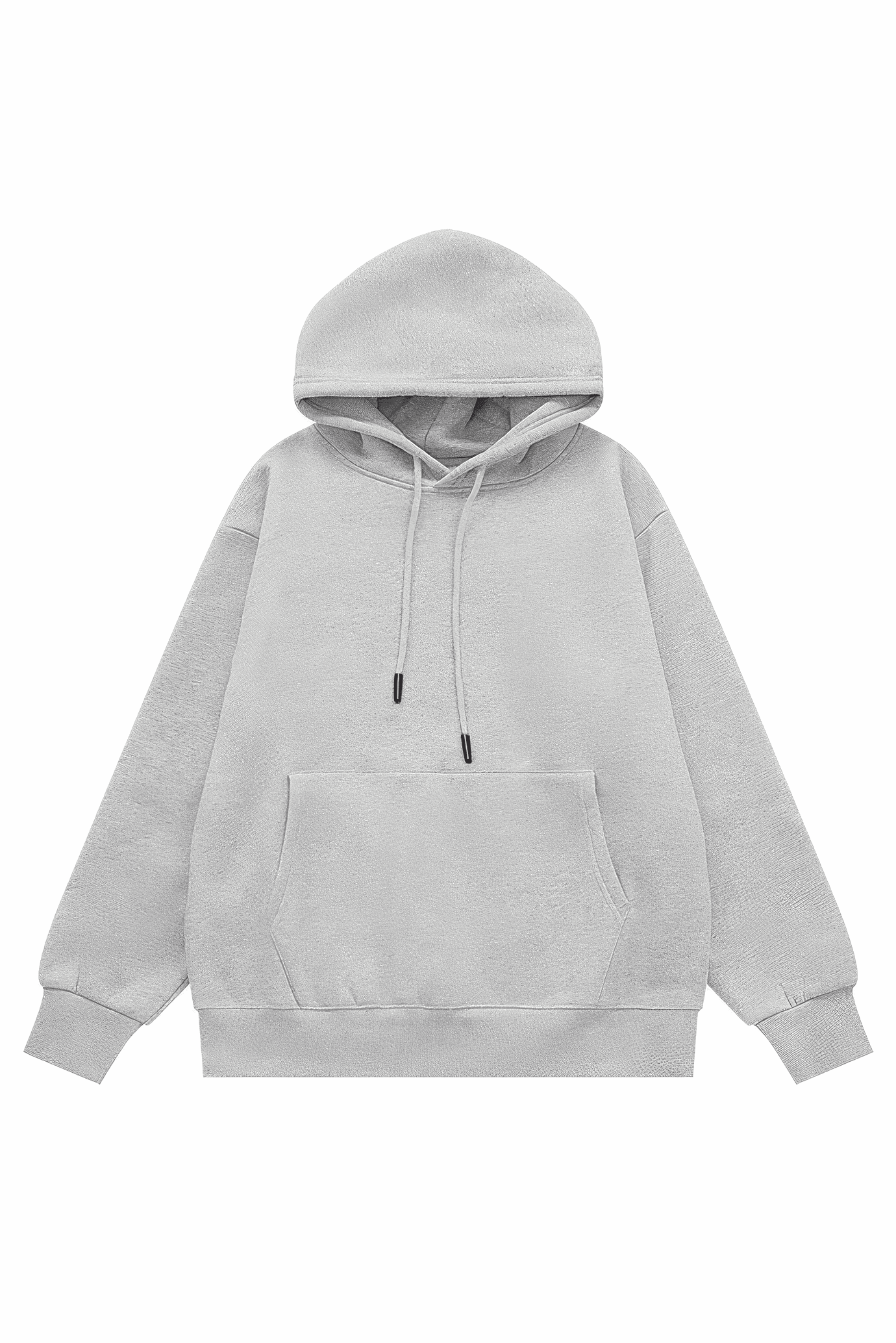 American Style Solid Color 350g Fleece Hoodie