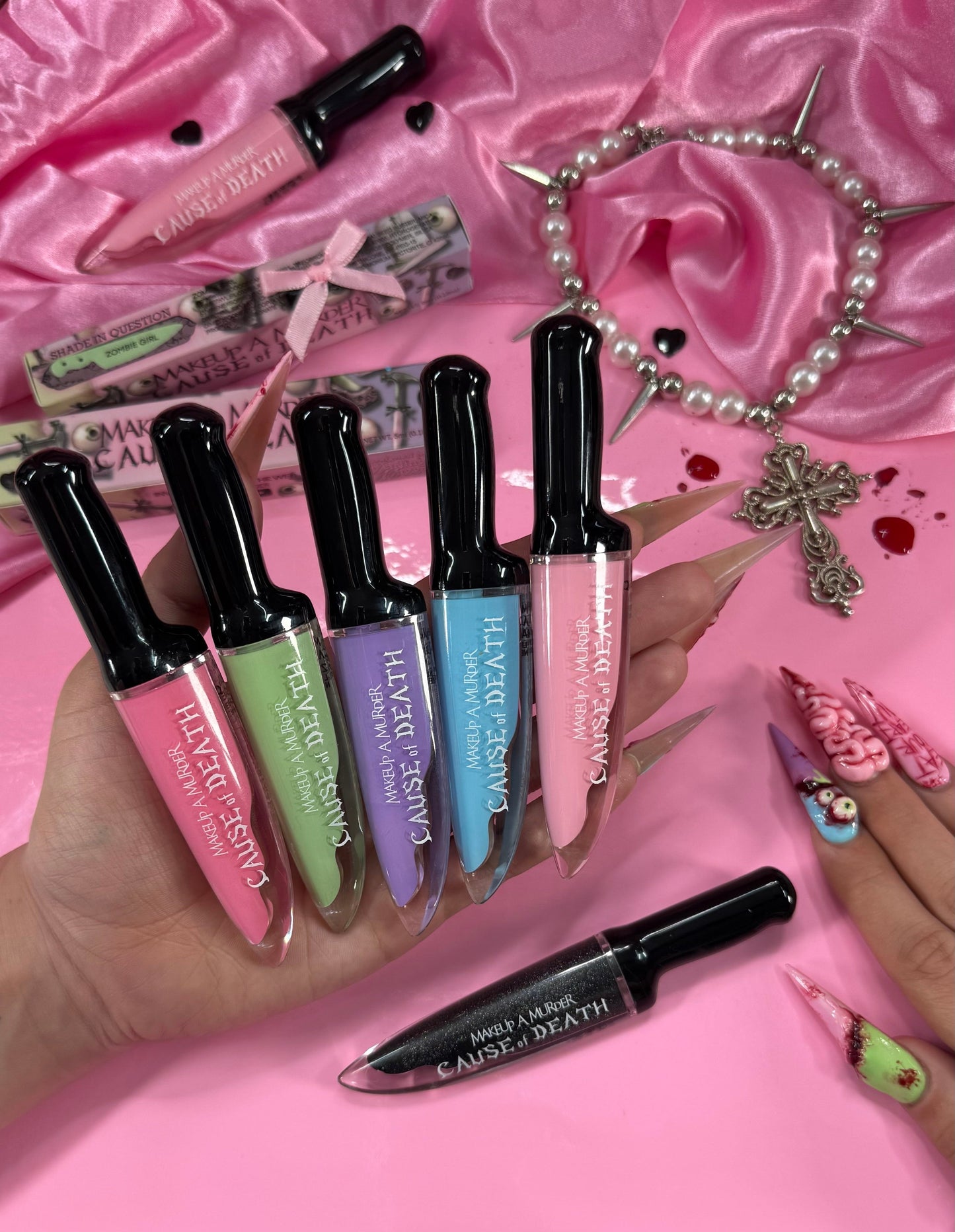 Cause of Death Pastel Liquid Makeup a Murder Eyeshadow Collection